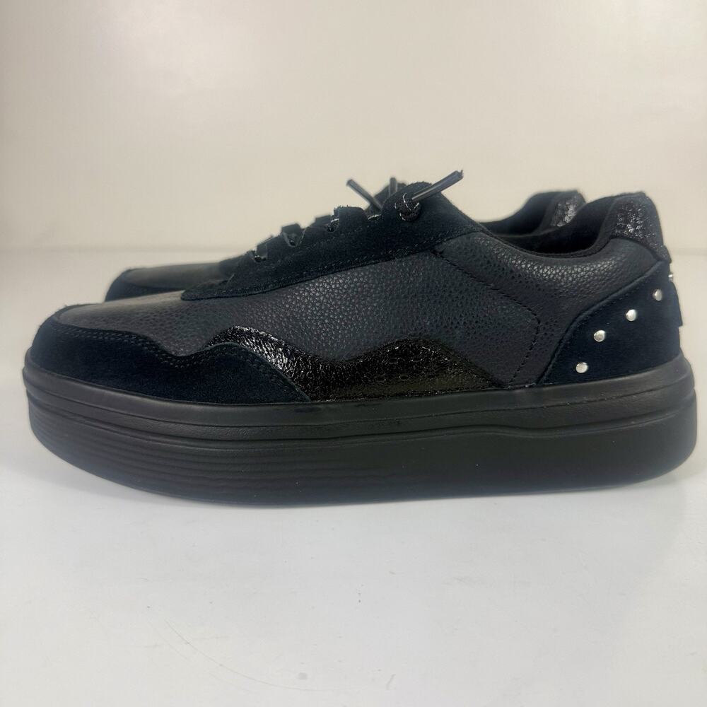 New Hey Dudes Hudson Lift Luxe Size 8.5 Womens Black